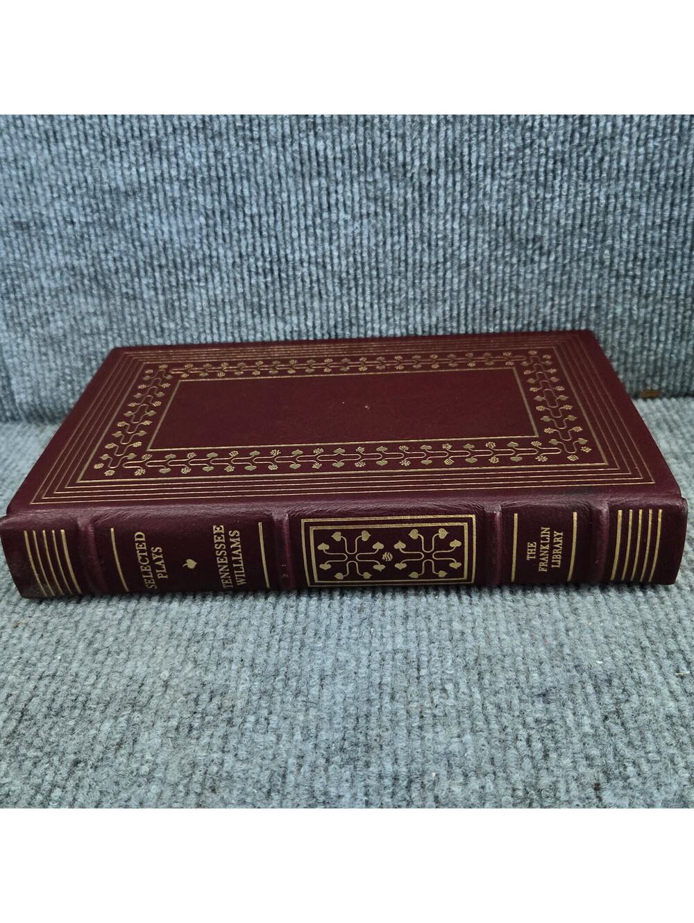 Tennessee Williams Selected Plays Franklin Library Leather Bound 1977